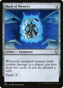 Mask of Memory [Phyrexia: All Will Be One Commander]-1