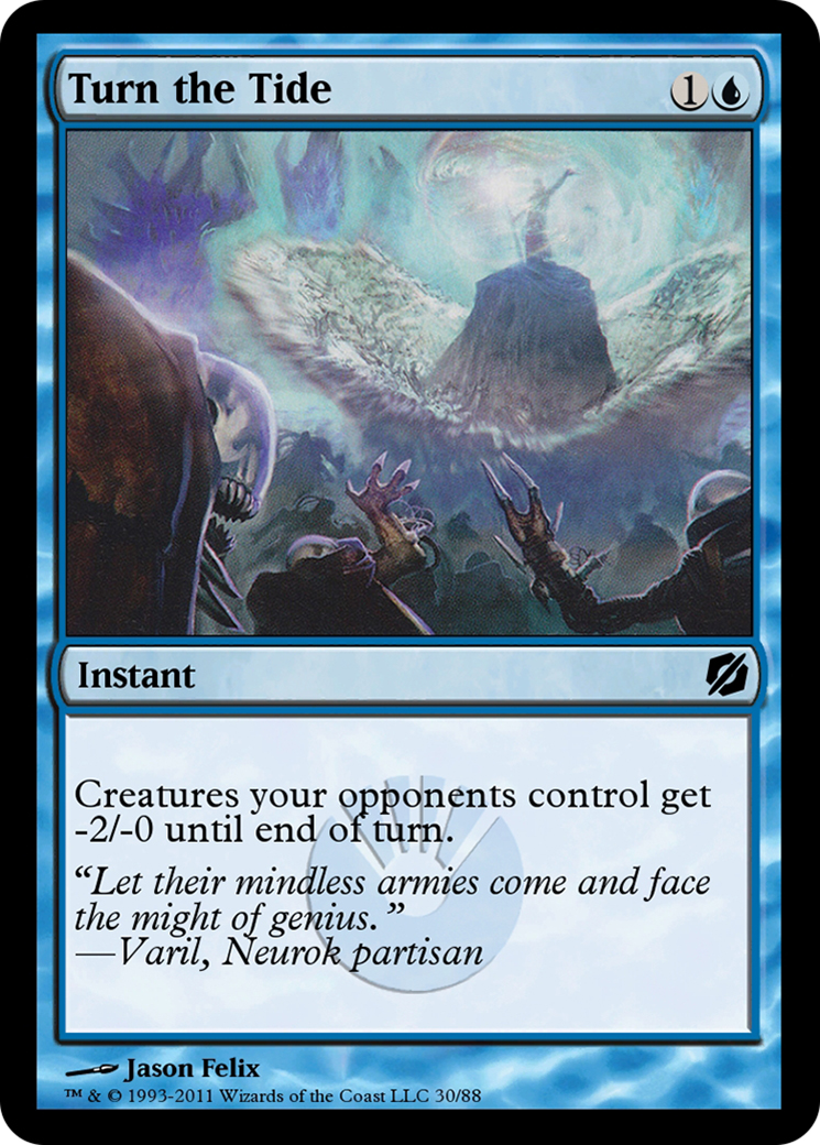Turn the Tide (TD2-030) - Duel Decks: Mirrodin Pure vs. New Phyrexia-1