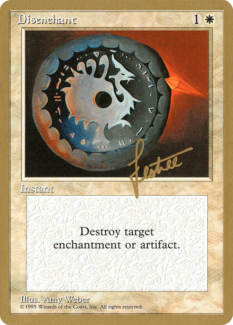 Disenchant - 1996 Bertrand Lestree (4ED) (WCD-) - Pro Tour Collector Set-1