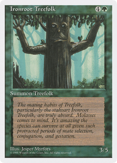 Ironroot Treefolk [Fourth Edition]-1