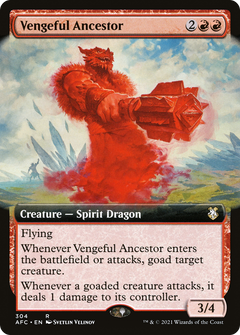 Vengeful Ancestor (Extended Art) (AFC-304) - Forgotten Realms Commander: (Extended Art)-1