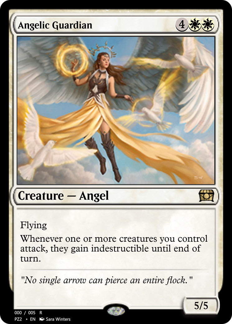 Angelic Guardian (PZ2-70767) - Treasure Chest Foil-1