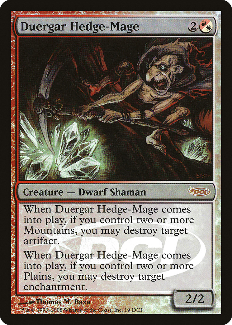 Duergar Hedge-Mage [Gateway 2008]-1