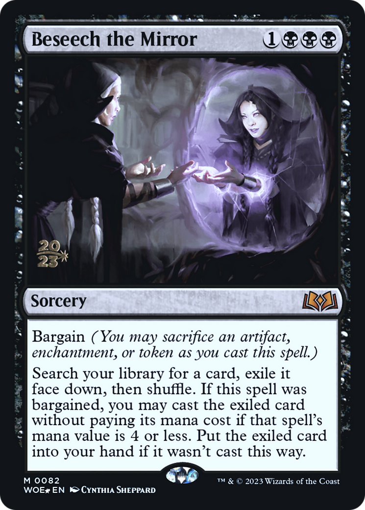 Beseech the Mirror [Wilds of Eldraine Prerelease Promos]-1