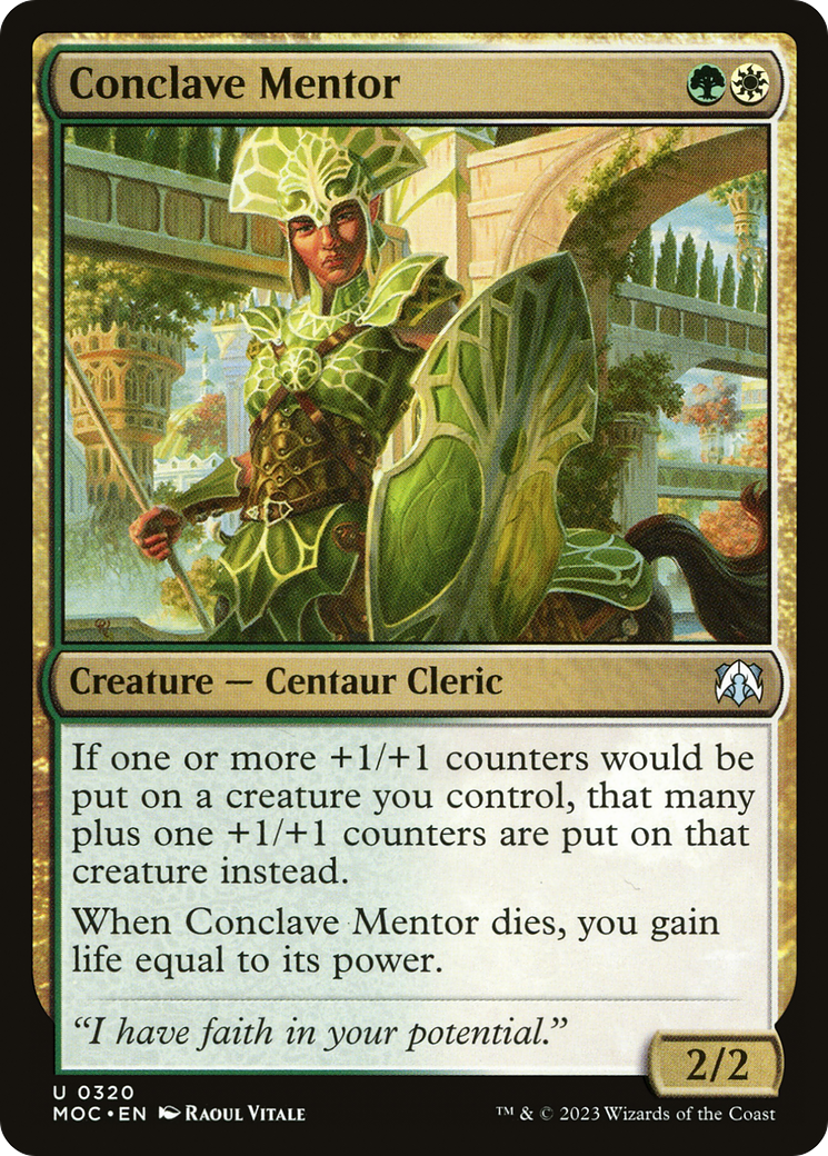 Conclave Mentor [March of the Machine Commander]-1