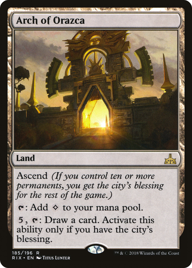 Arch of Orazca [Rivals of Ixalan]-1