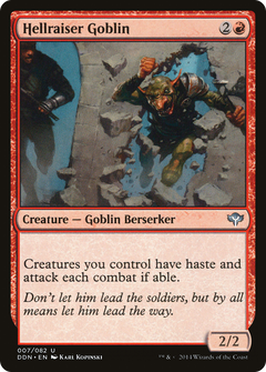 Hellraiser Goblin [Duel Decks: Speed vs. Cunning]-1