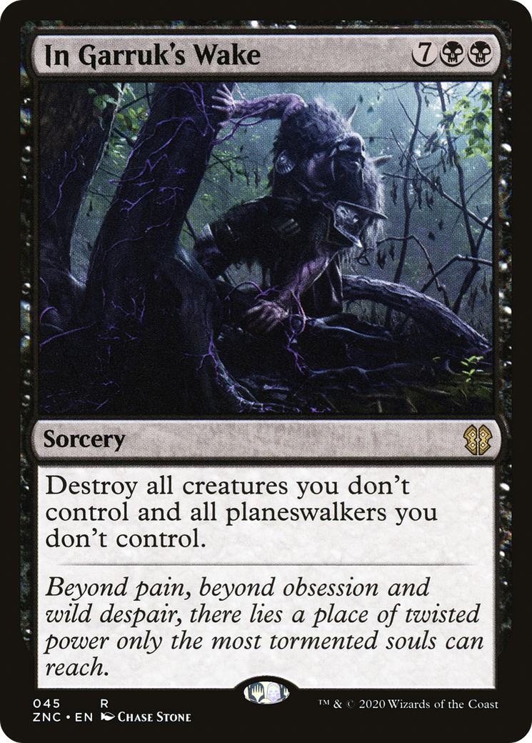 In Garruk's Wake [Zendikar Rising Commander]-1