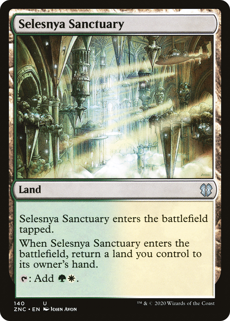 Selesnya Sanctuary [Zendikar Rising Commander]-1