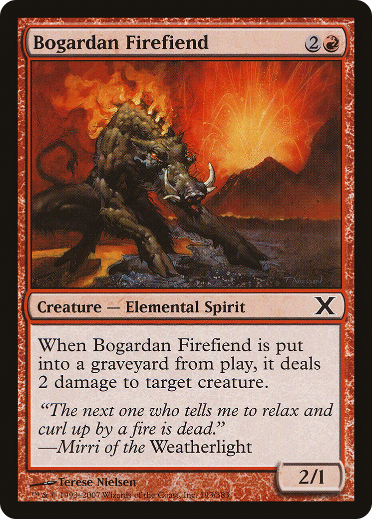 Bogardan Firefiend [Tenth Edition]-1