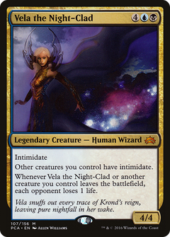 Vela the Night-Clad (PCA-107) - Planechase Anthology-1