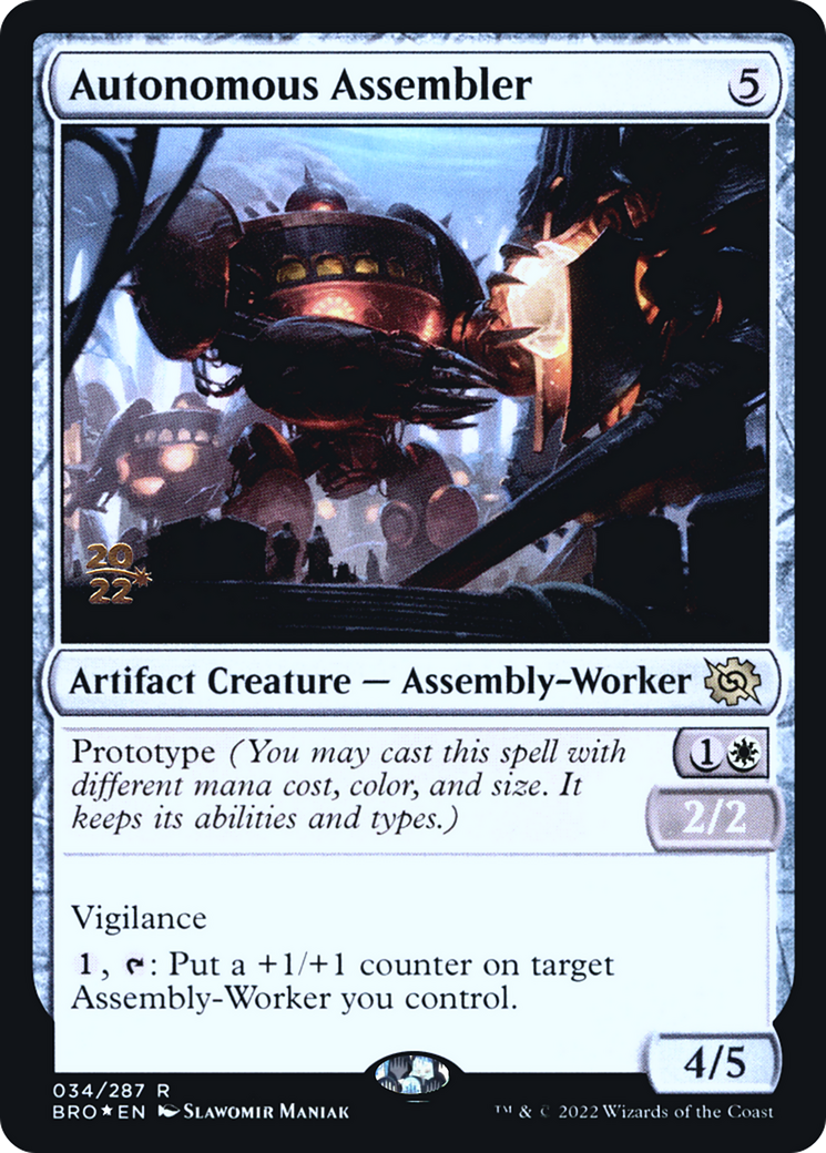 Autonomous Assembler [The Brothers' War Prerelease Promos]-1