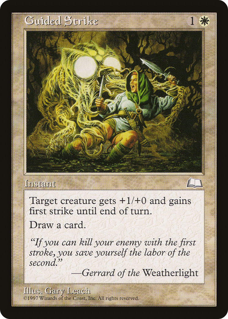 Guided Strike [Weatherlight]-1