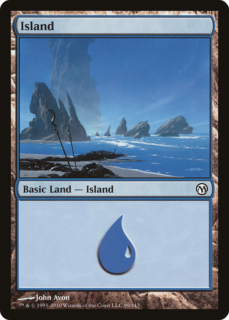 Island (99) [Duels of the Planeswalkers]-1