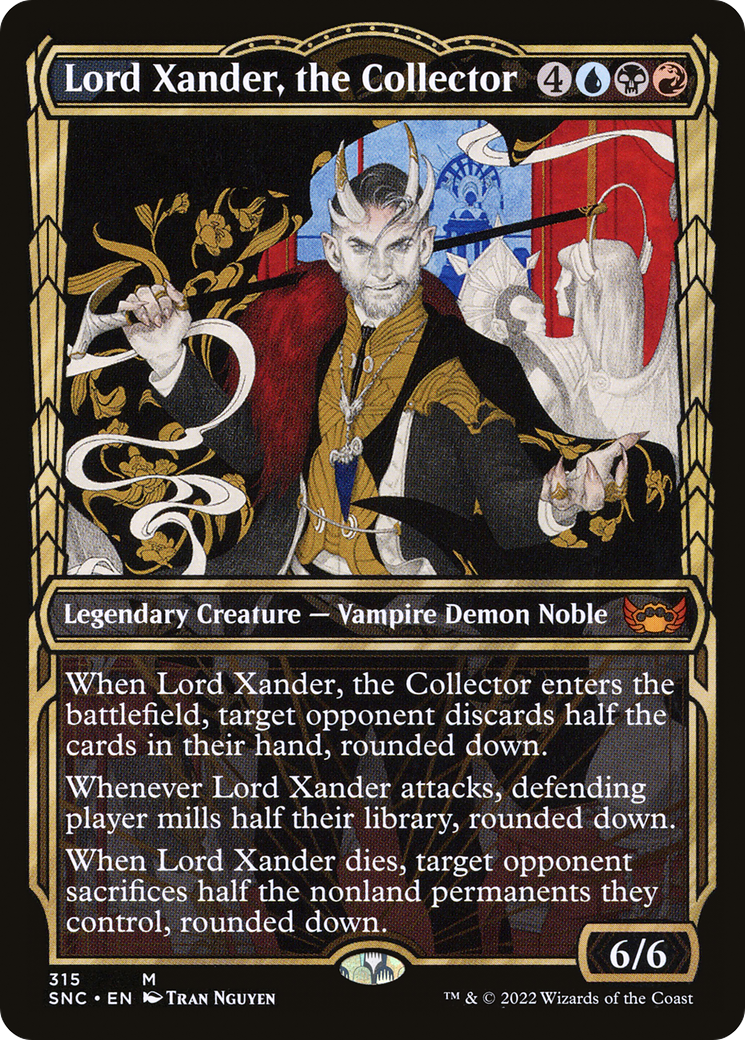 Lord Xander, the Collector (Showcase Golden Age) [Streets of New Capenna]-1