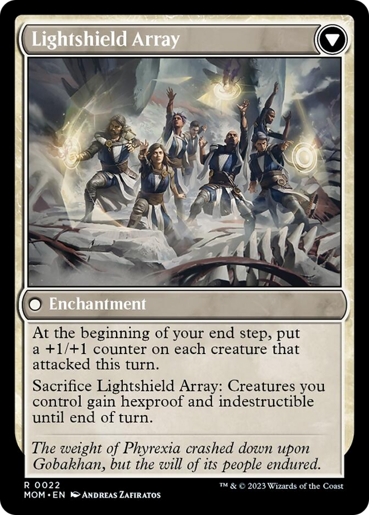 Invasion of Gobakhan // Lightshield Array [March of the Machine]-2