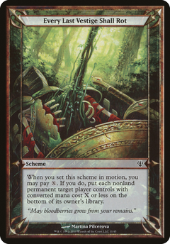 Every Last Vestige Shall Rot (Schemes) [Archenemy Schemes]-1