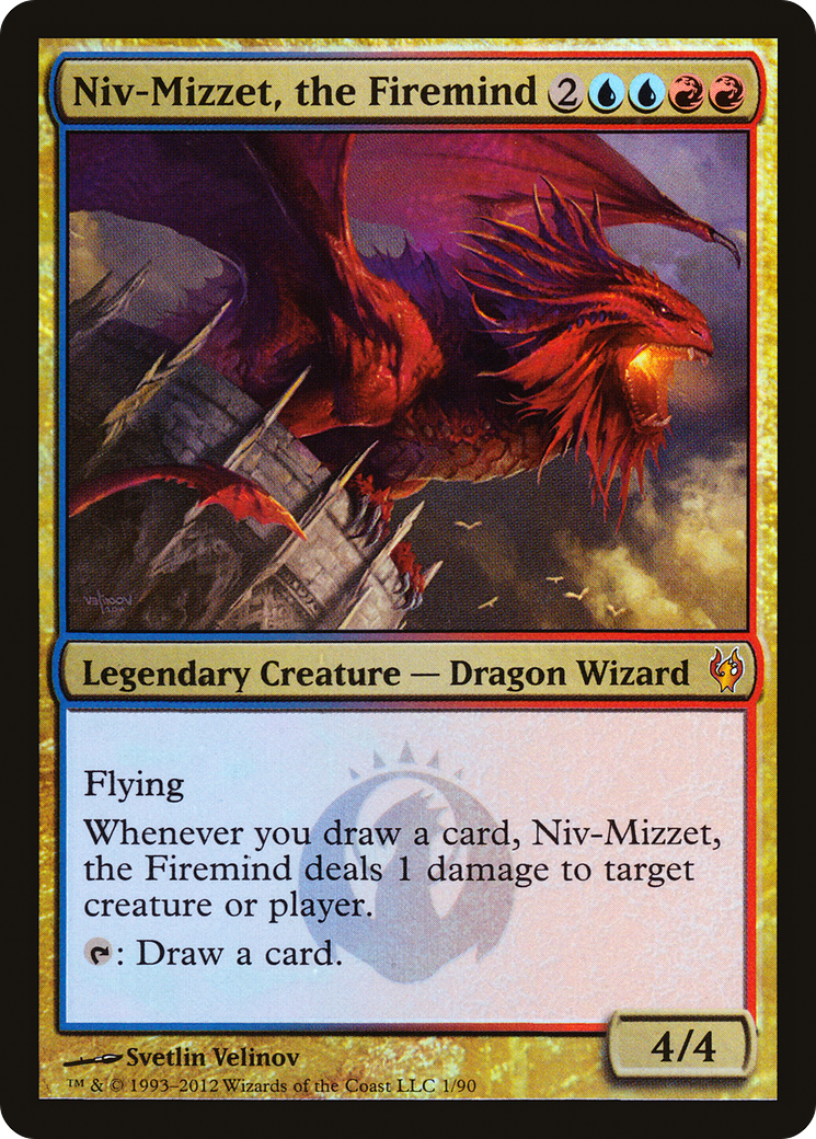 Niv-Mizzet, the Firemind [Duel Decks: Izzet vs. Golgari]-1