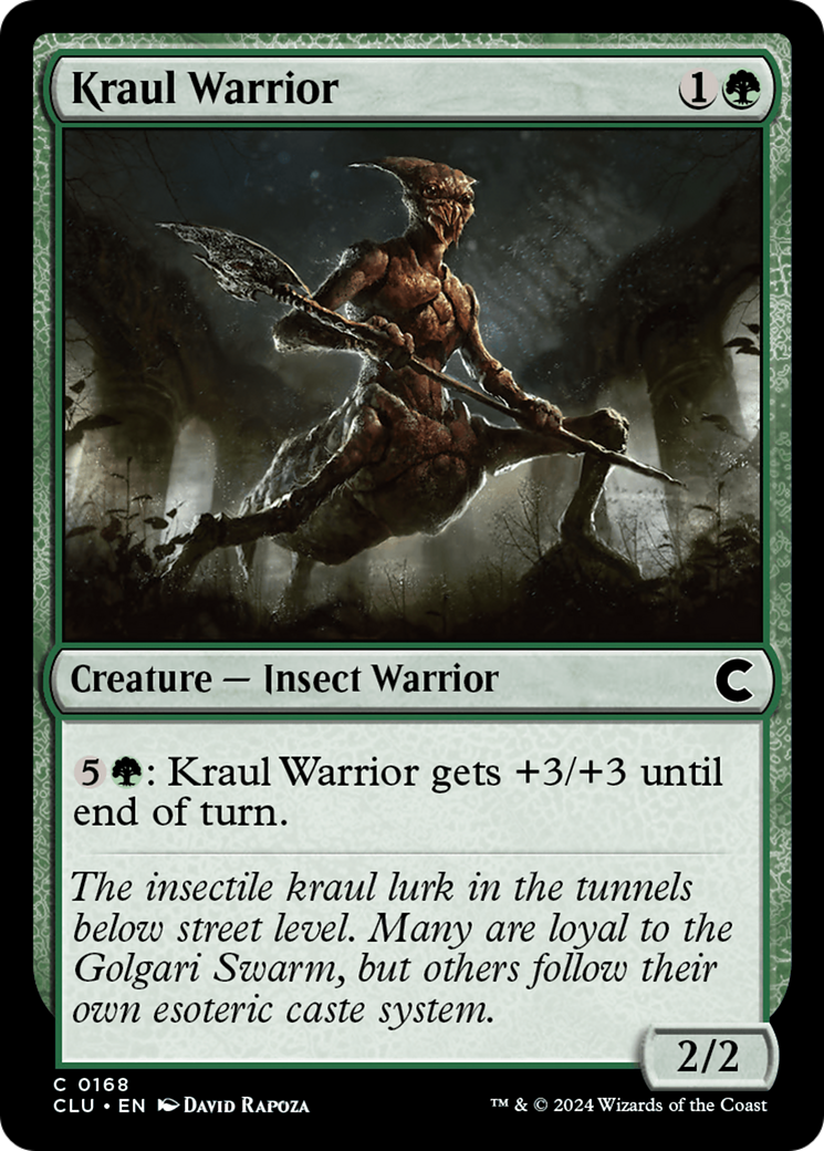 Kraul Warrior [Ravnica: Clue Edition]-1