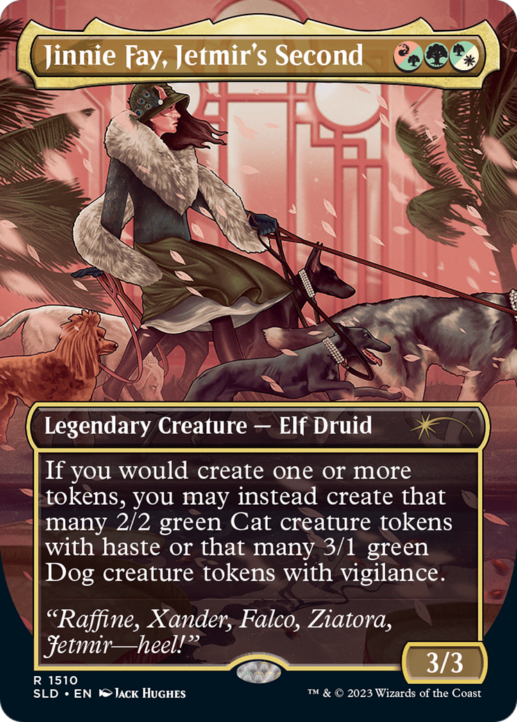 Jinnie Fay, Jetmir's Second // Jinnie Fay, Jetmir's Second [Secret Lair Commander Deck: Raining Cats and Dogs]-3