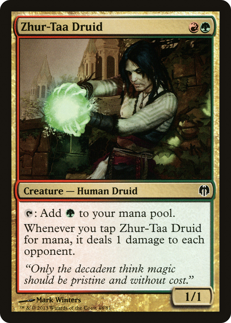Zhur-Taa Druid (DDL-048) - Duel Decks: Heroes vs. Monsters-1