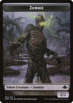 Zombie (TDMR-005) - Dominaria Remastered Tokens Foil-1