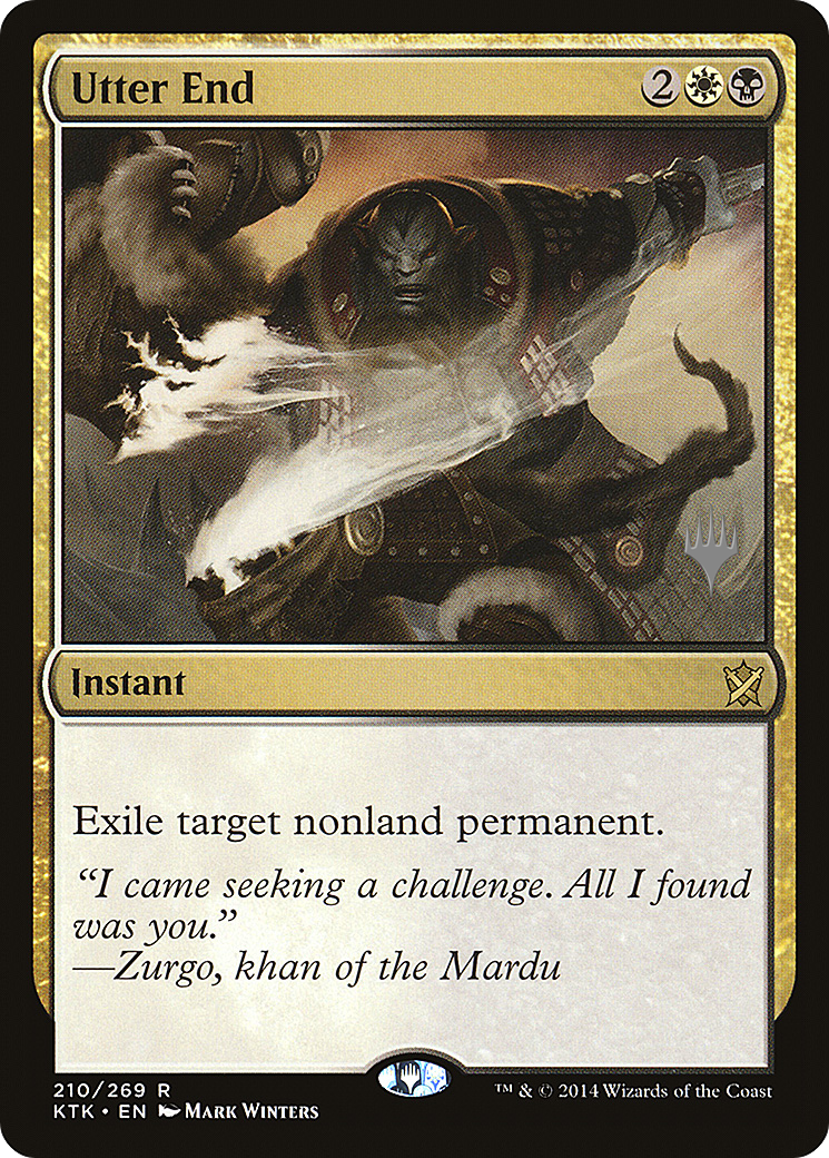Utter End (PPIKO-210) - Khans of Tarkir Promos-1