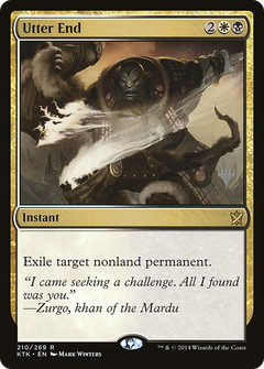 Utter End (PPIKO-210) - Khans of Tarkir Promos Foil-1