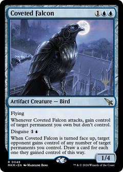 Coveted Falcon (Promo Pack) [Murders at Karlov Manor Promos]-1