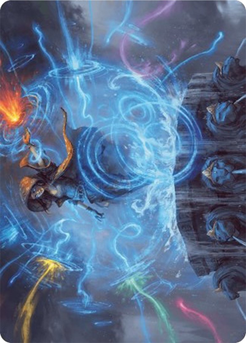 Flusterstorm Art Card [Modern Horizons 3 Art Series]-1
