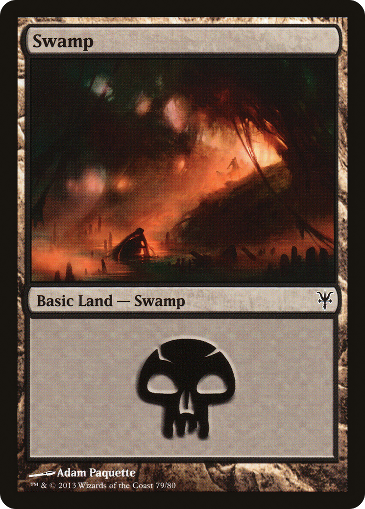 Swamp (79) [Duel Decks: Sorin vs. Tibalt]-3