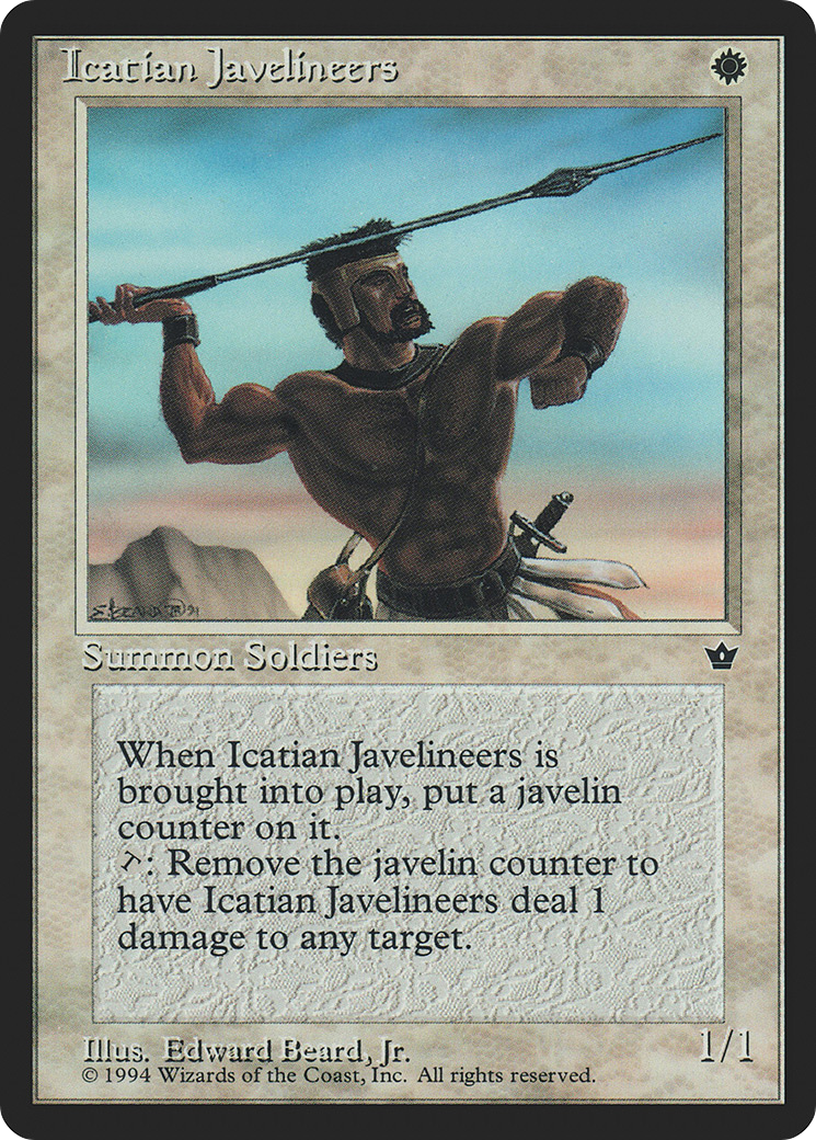 Icatian Javelineers (Edward P. Beard, Jr.) [Fallen Empires]-1