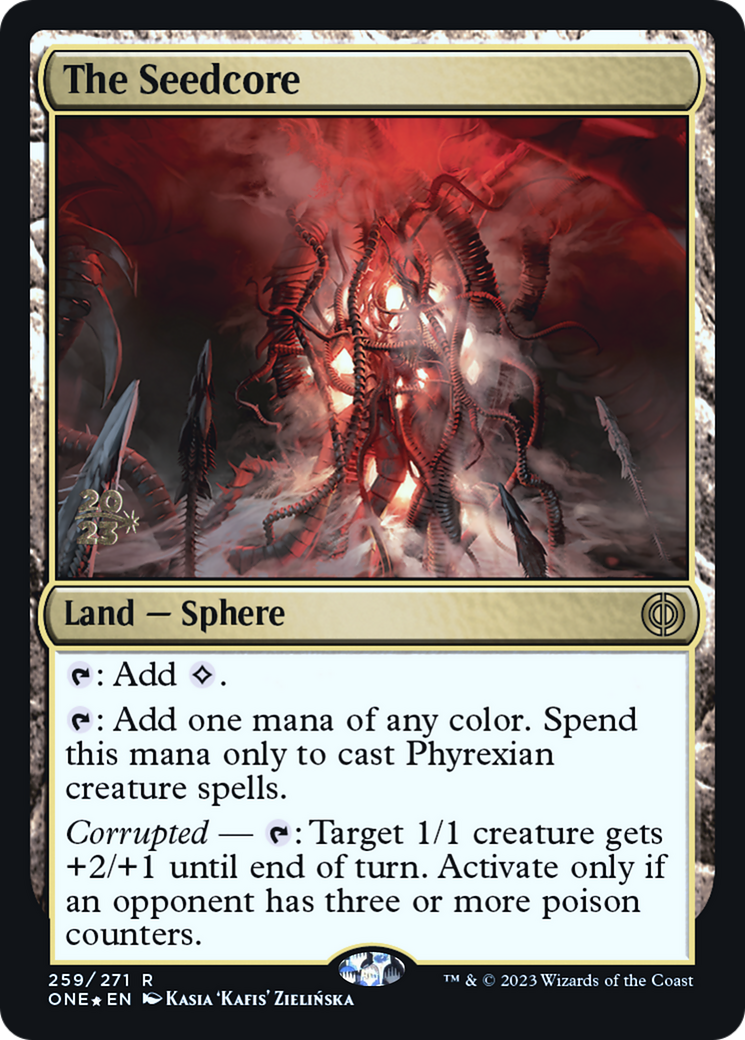 The Seedcore (PRE-259) - Phyrexia: All Will Be One Promos Foil-1