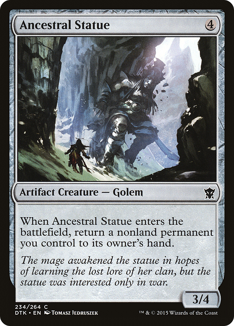 Ancestral Statue [Dragons of Tarkir]-1