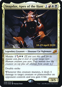 Snapdax, Apex of the Hunt [Ikoria: Lair of Behemoths Prerelease Promos]-1