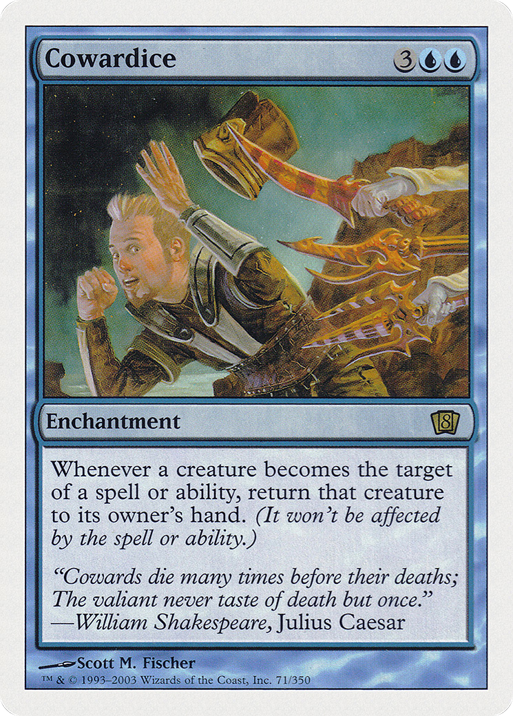 Cowardice [Eighth Edition]-1