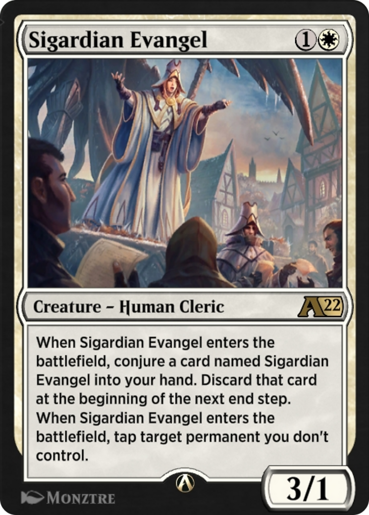 Sigardian Evangel (Y22-009) - Alchemy: Innistrad-1
