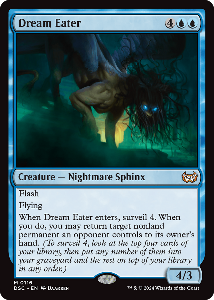 Dream Eater [Duskmourn: House of Horror Commander]-1