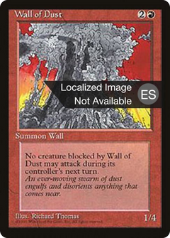 Wall of Dust (4BB-) - Fourth Edition Foreign Black Border-1