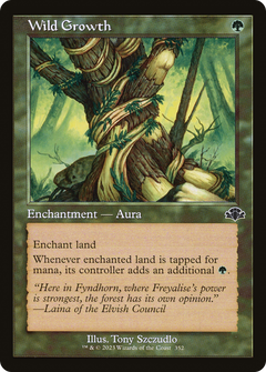 Wild Growth (Retro Frame) (DMR-352) - Dominaria Remastered-1