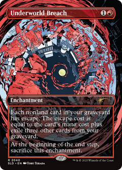 Underworld Breach (2040) (Rainbow Foil) (SLD-2040) - Secret Lair Drop (Borderless) Foil-1