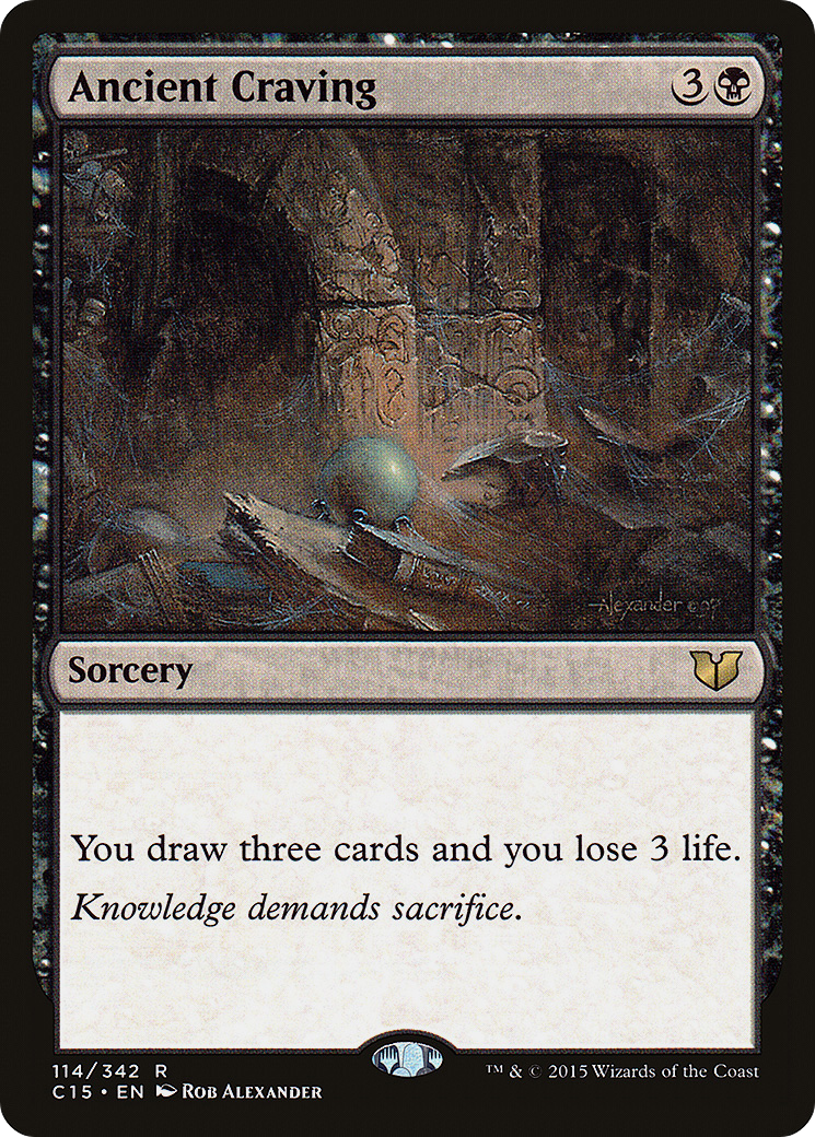 Ancient Craving [Commander 2015]-1