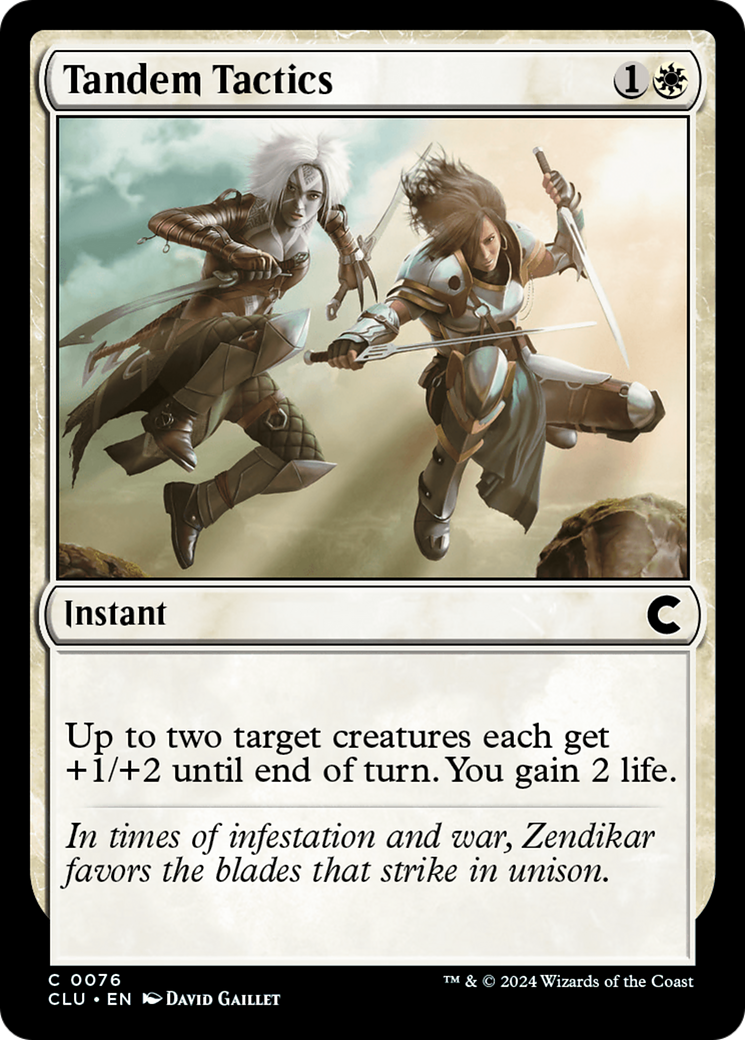 Tandem Tactics [Ravnica: Clue Edition]-1