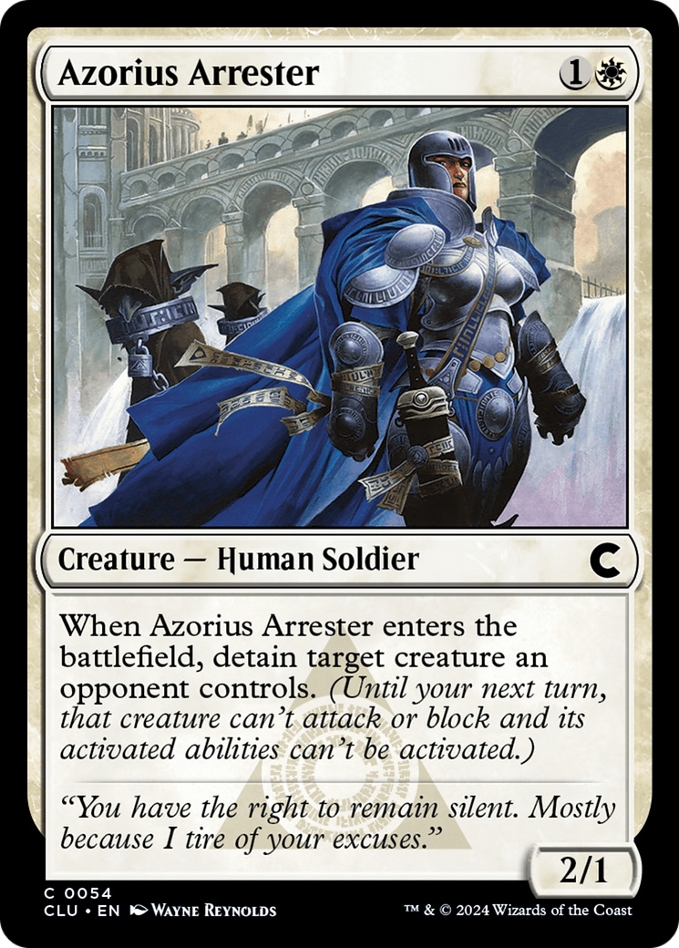 Azorius Arrester [Ravnica: Clue Edition]-1