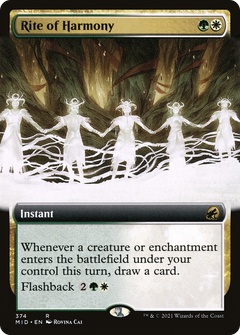 Rite of Harmony (Extended Art) [Innistrad: Midnight Hunt]-1