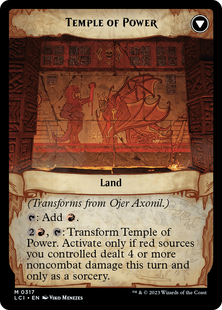 Ojer Axonil, Deepest Might // Temple of Power (Showcase) [The Lost Caverns of Ixalan]-2