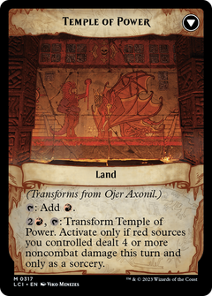 Ojer Axonil, Deepest Might // Temple of Power (Showcase) [The Lost Caverns of Ixalan]-2