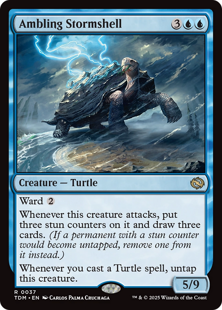 Ambling Stormshell [Tarkir: Dragonstorm]-1