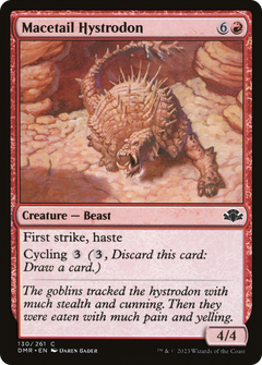 Macetail Hystrodon [Dominaria Remastered]-1