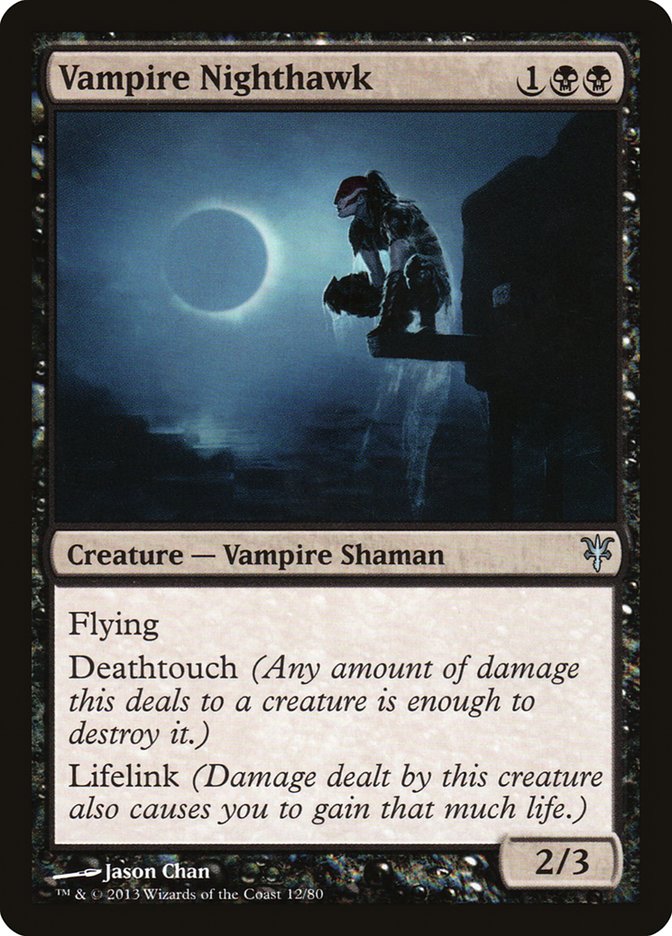 Vampire Nighthawk [Duel Decks: Sorin vs. Tibalt]-2